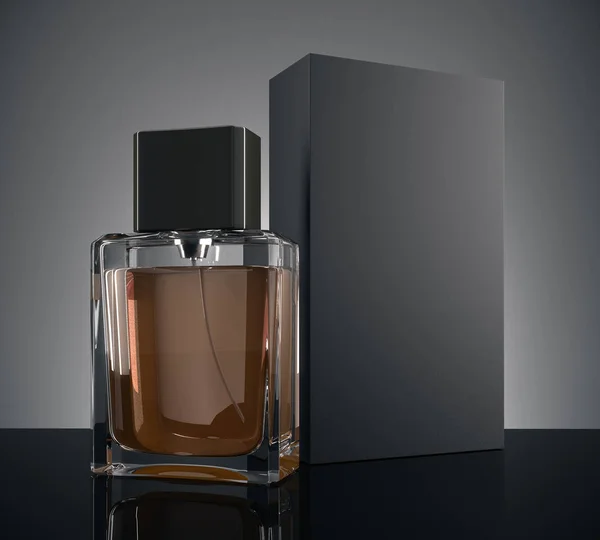 Koncepcja reklamy perfum męskich — Zdjęcie stockowe