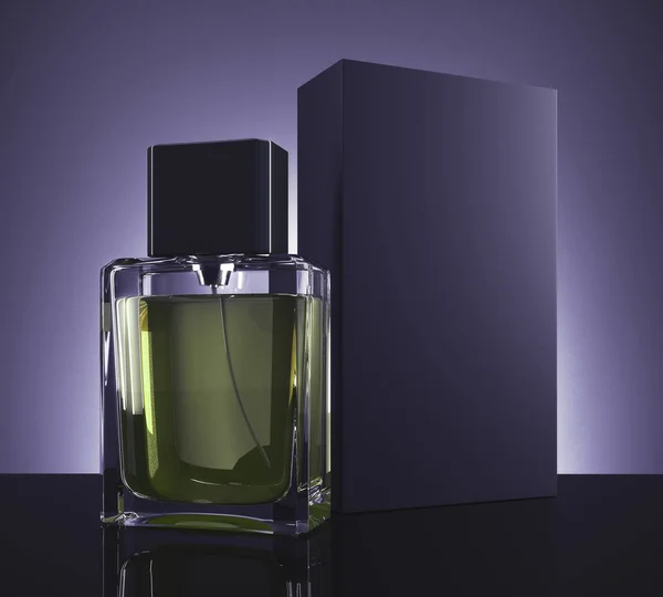 Męskie Perfumy retail concept — Zdjęcie stockowe