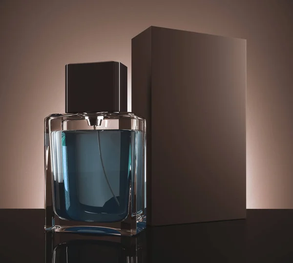 Męskie Perfumy glamour koncepcja — Zdjęcie stockowe