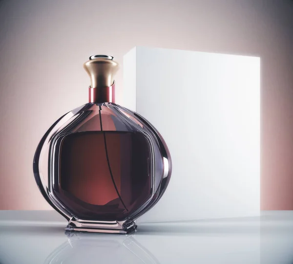 Ciemny kobiece perfumy — Zdjęcie stockowe