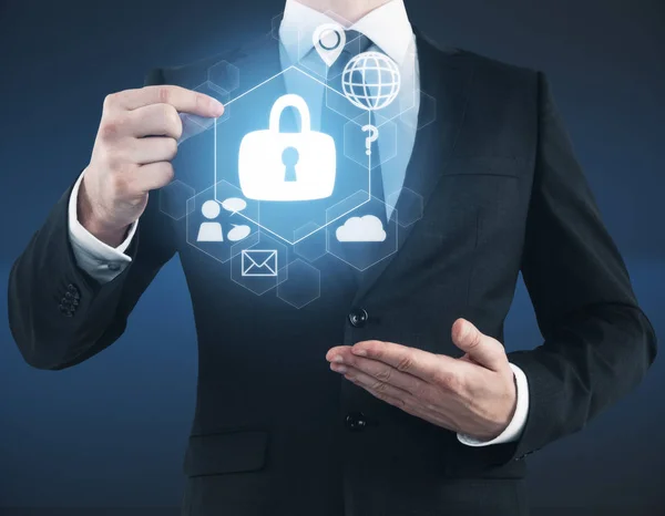 Concepto de seguridad digital — Foto de Stock