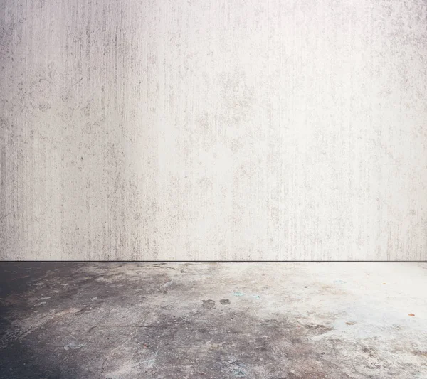 Порожній кімнаті бетону — стокове фото