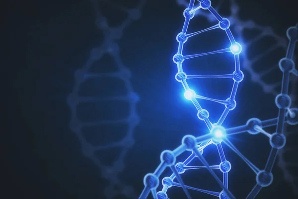 Sfondo DNA digitale — Foto Stock