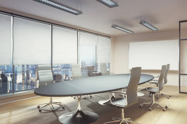 Contemporary meeting room