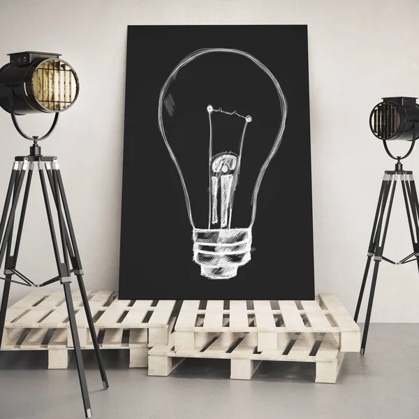 Concepto de idea e innovación — Foto de Stock