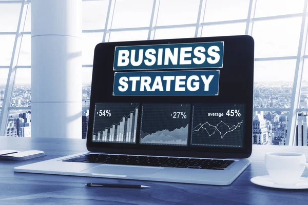 Gráfico de estrategia de negocio —  Fotos de Stock