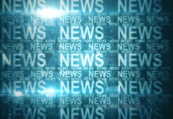 Fondo de pantalla de noticias abstracto — Foto de Stock