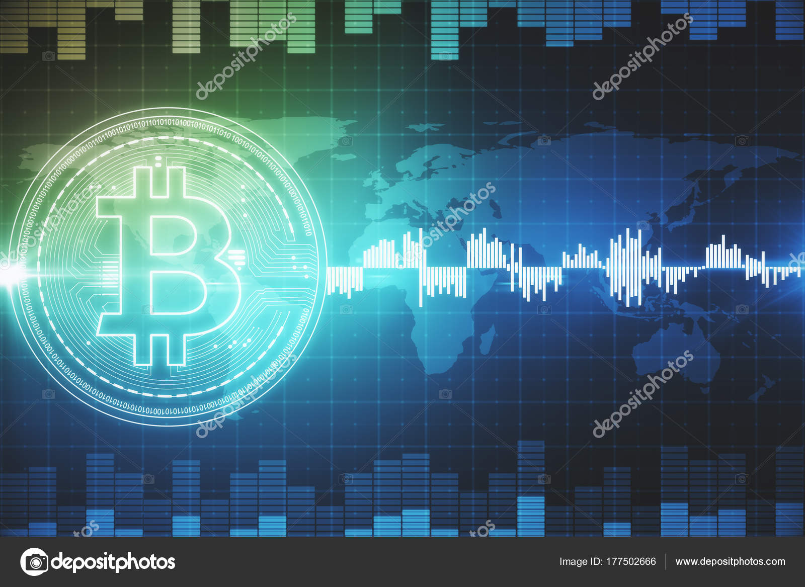 Creative Forex Bitcoin Background Stock Editorial Photo C Peshkov - 