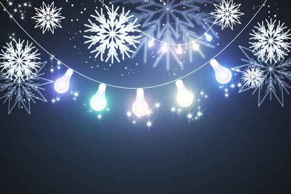 Glowing christmas backdrop — Stock Photo, Image