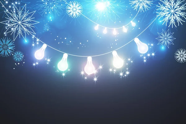 Glowing christmas wallpaper — Stock Photo, Image