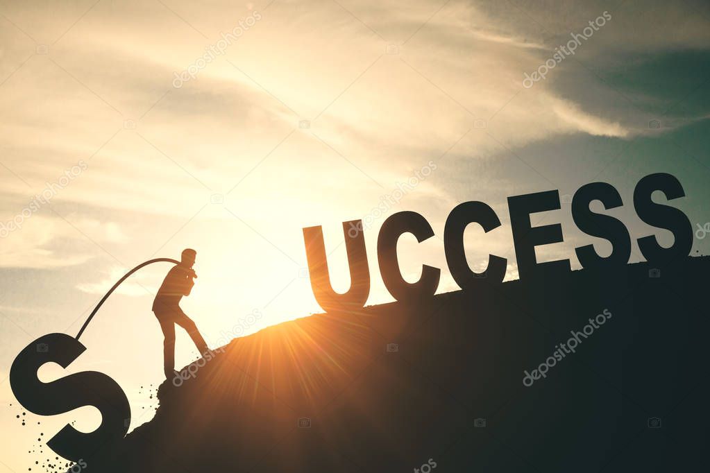 Succes wallpaper | Creative success wallpaper — Stock Photo © peshkov #186702632