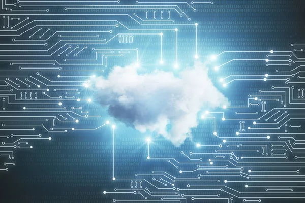 Cloud Computing sfondo — Foto Stock