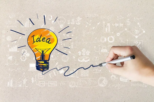 Idé och innovation koncept — Stockfoto