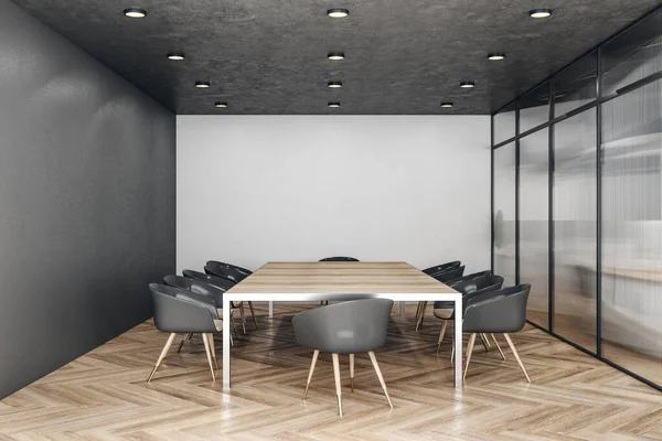 현대식 회의실 내부 — 스톡 사진