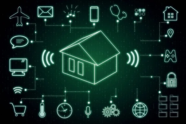 Smarthome Evi — Stok fotoğraf