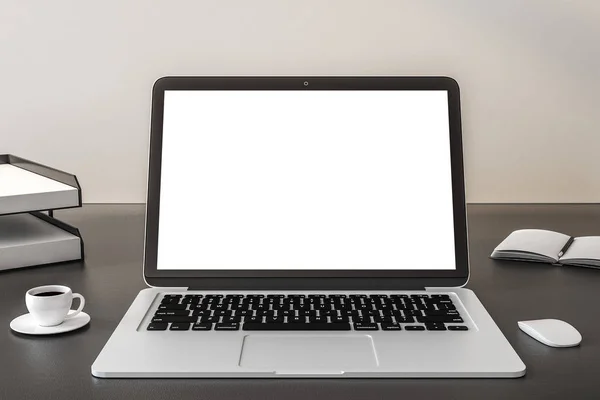 Ekran komputera laptopa — Zdjęcie stockowe