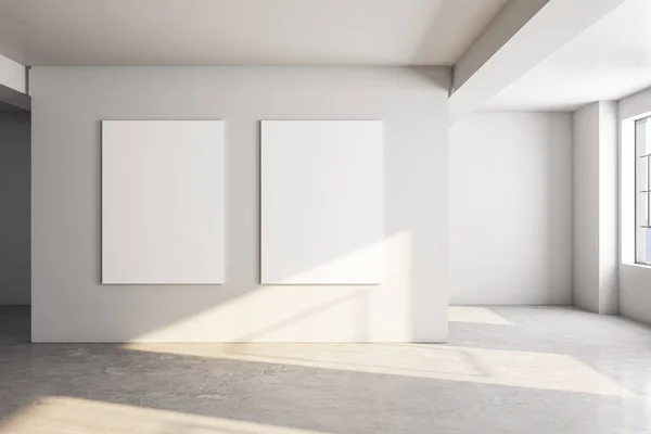 Galerie minimaliste intérieur — Photo