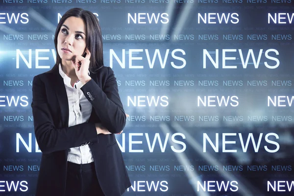 Concepto de noticias e información —  Fotos de Stock