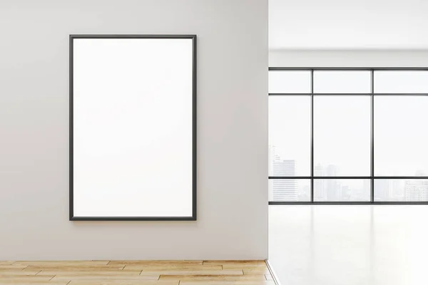 Interior moderno com banner — Fotografia de Stock