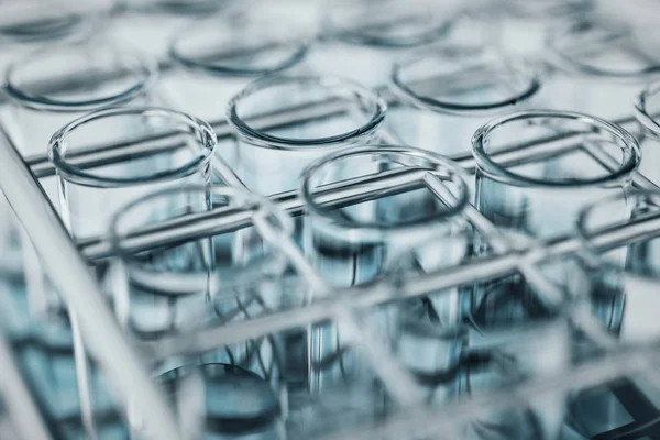 Tubos de ensaio de laboratório médico . — Fotografia de Stock