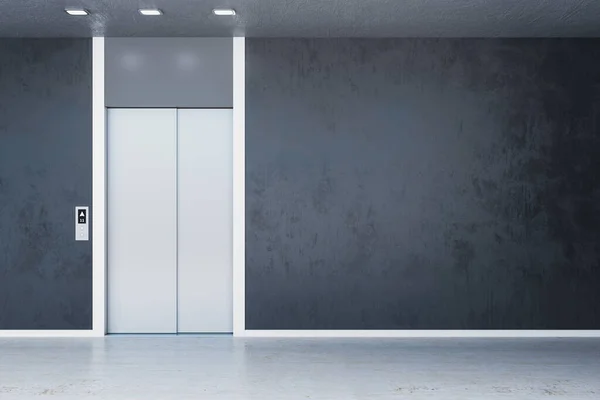 Office interior with elevator — Stock Photo, Image