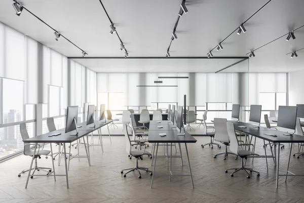 Modern coworking office interior — Stock Photo, Image