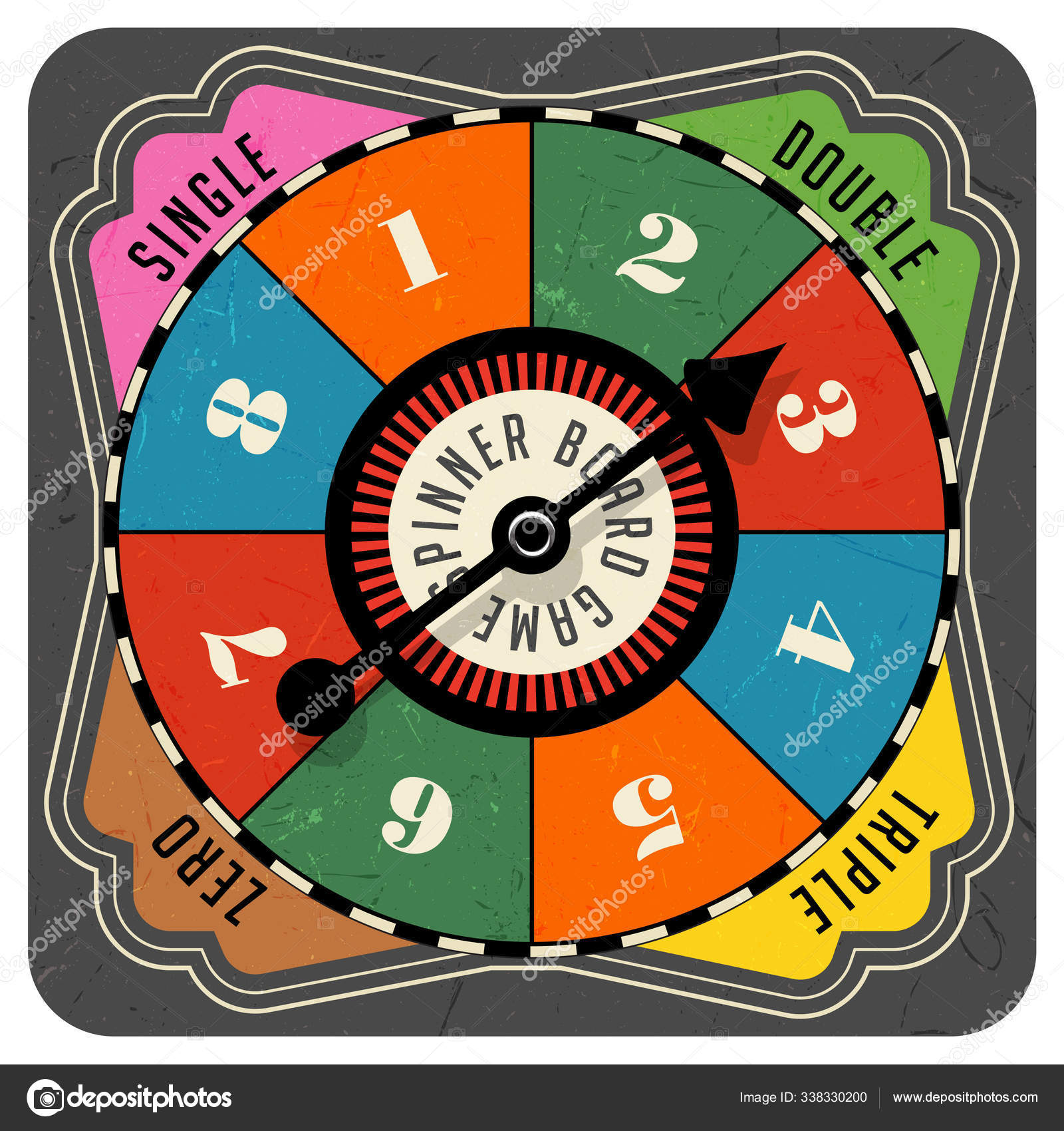 Anzeichen Wirtin Weste board game spinner Anbetung Analytisch geschickt