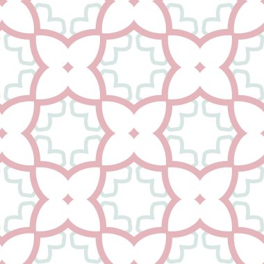 Geometrik süslemeli vektör deseni. Kusursuz tasarım dokusu.