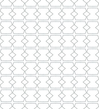 Geometrik süslemeli vektör deseni. Kusursuz tasarım dokusu.