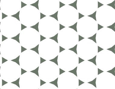 Geometrik süslemeli vektör deseni. Kusursuz tasarım dokusu.