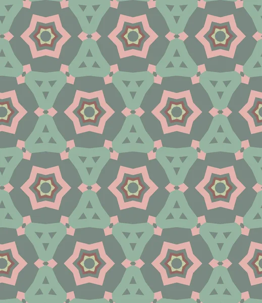 Geometrik süslemeli vektör deseni. Kusursuz tasarım dokusu.