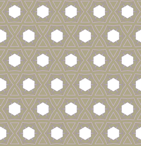 Pola Vektor Ornamental Geometris Tekstur Desain Tak Berjahit - Stok Vektor