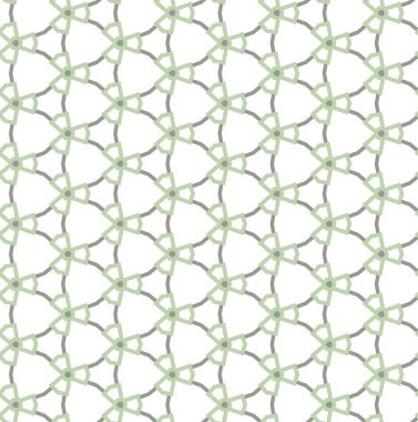 Geometrik süslemeli vektör deseni. Kusursuz tasarım dokusu.
