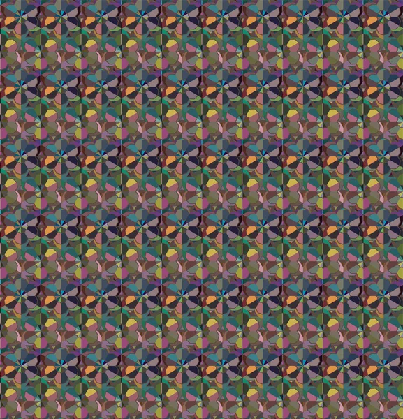 Geometrik süslemeli vektör deseni. Kusursuz tasarım dokusu.