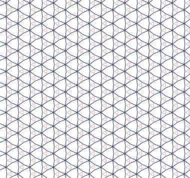 Geometrik süslemeli vektör deseni. Kusursuz tasarım dokusu.