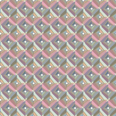 Geometrik süslemeli vektör deseni. Kusursuz tasarım dokusu.