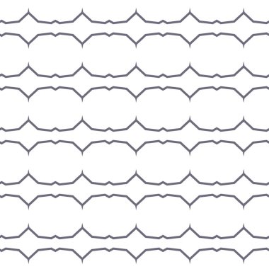 Geometrik süslemeli vektör deseni. Kusursuz tasarım dokusu.