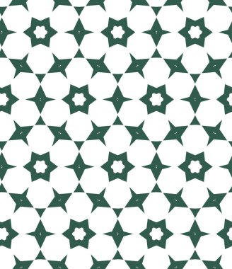 Geometrik süslemeli vektör deseni. Kusursuz tasarım dokusu.