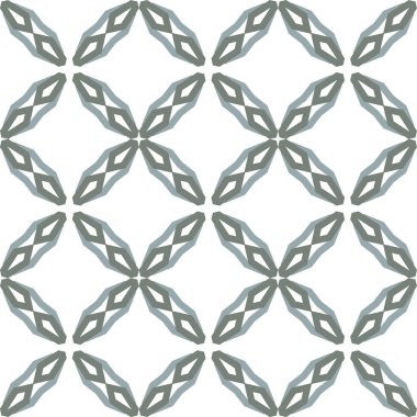 Geometrik süslemeli vektör deseni. Kusursuz tasarım dokusu.