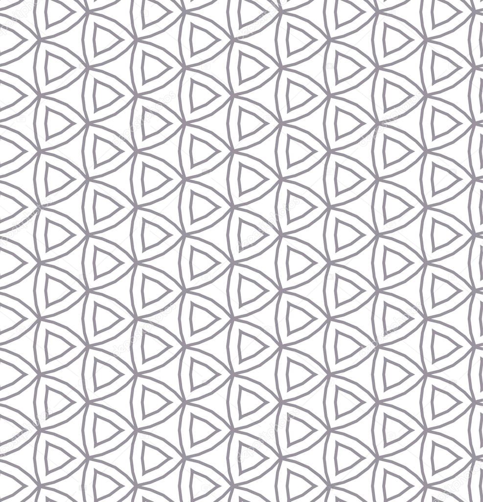 Geometric ornamental vector pattern. Seamless design texture.