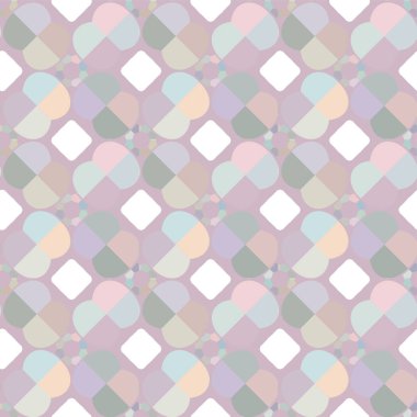 Geometrik süslemeli vektör deseni. Kusursuz tasarım dokusu.