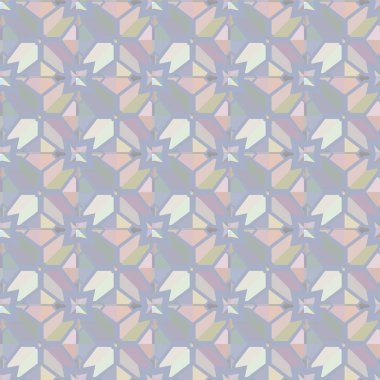 Geometrik süslemeli vektör deseni. Kusursuz tasarım dokusu.
