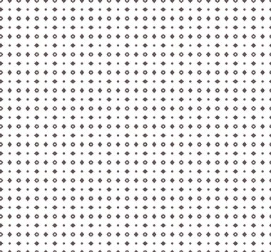 Geometrik süslemeli vektör deseni. Kusursuz tasarım dokusu.