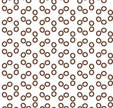 Geometrik süslemeli vektör deseni. Kusursuz tasarım dokusu.