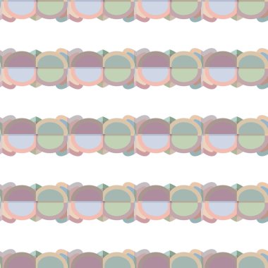 Geometrik süslemeli vektör deseni. Kusursuz tasarım dokusu.