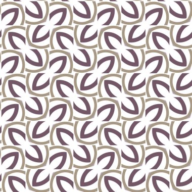 Geometrik süslemeli vektör deseni. Kusursuz tasarım dokusu.