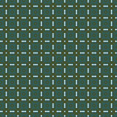 Geometrik süslemeli vektör deseni. Kusursuz tasarım dokusu.