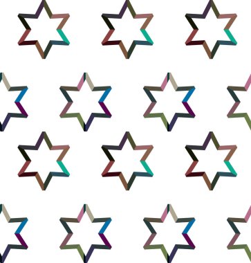 Geometrik süslemeli vektör deseni. Kusursuz tasarım dokusu.