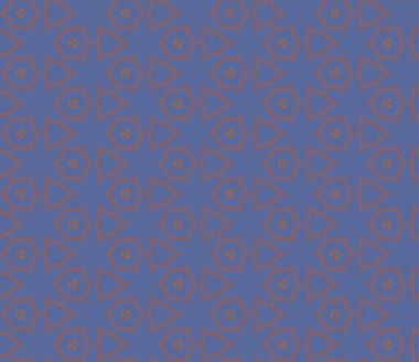 Geometrik süslemeli vektör deseni. Kusursuz tasarım dokusu.