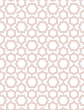 Geometrik süslemeli vektör deseni. Kusursuz tasarım dokusu.